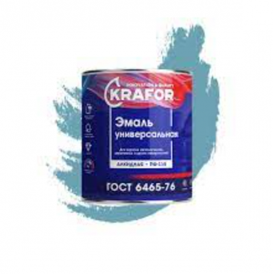 Эмаль KRAFOR ПФ-115 0,8кг морская волна
