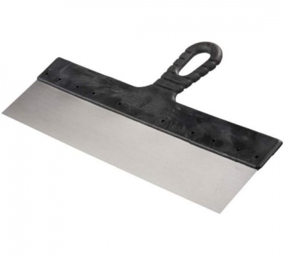 Шпатель фасадн. нерж. 200мм с пл.руч КЕДР 040-0200