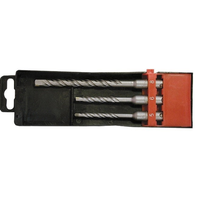 Набор буров по бет. 5-6х110, 8/160 3шт.SDS+