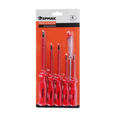 Набор отверток Ермак 6пр. диэлектрич.651-064