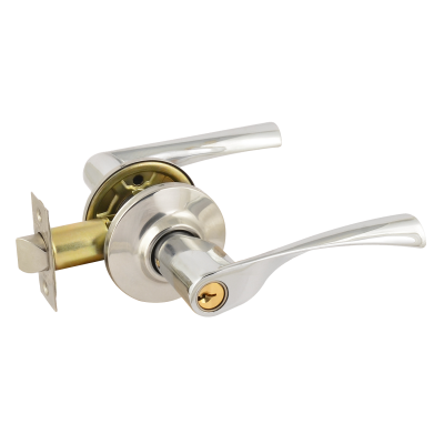 Комплект ручек д/межкомн.дверей  ключ/фиксатор