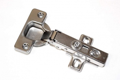 Петля 4-х шарн.наклад. никель