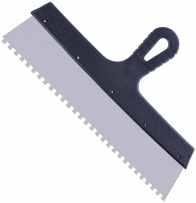 Шпатель фасадн. зуб 6мм 350мм 044-350