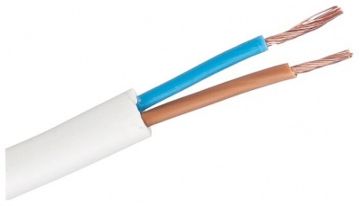 Провод ПВС 2х2,5 белый