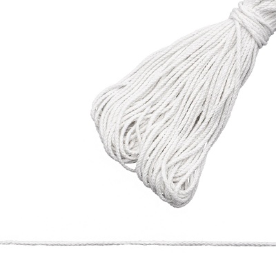 Шнур х/б белый 20 м
