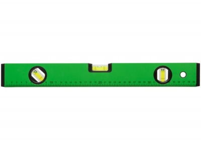 Уровень FIT ТЕХНО зеленый 400мм,3 глазка 18114