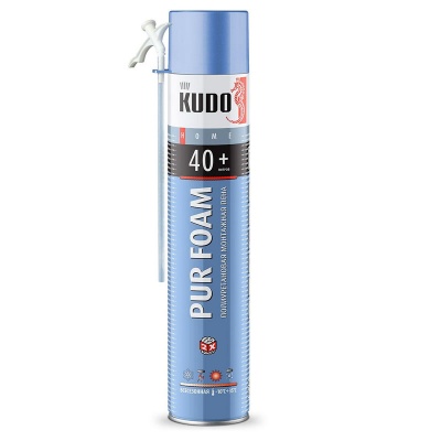 Пена монтажная HOME 40+ 1000мл/700г всесез.