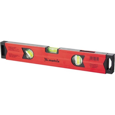 Уровень MATRIX 600мм магнит 3 глазка 34706