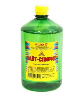 Уайт-спирит 0,5л "Ясхим" Новгород стекло
