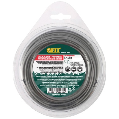 Леска д/триммера "Круглая" 3,0мм*15м 78034