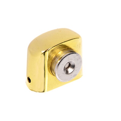 Упор дверн. 09 магнит. 31х37мм бронза цинк 602-049