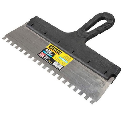 Шпатель фасадн. зуб 6мм 400мм 044-0400