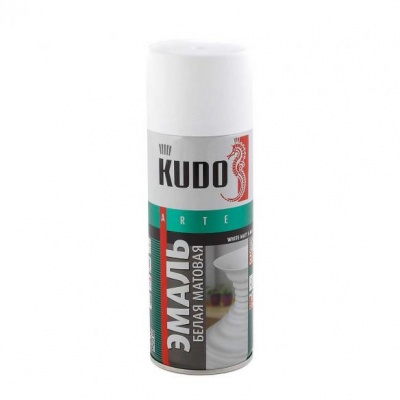 Эмаль аэрозольная KUDO бел. мат. 1101 520мл