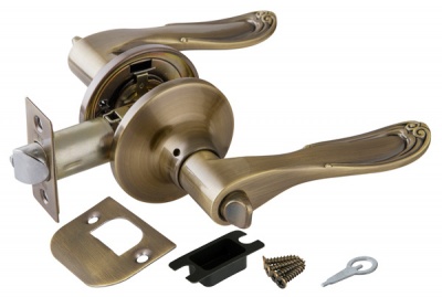 Комплект ручек д/межкомн.дверей б/фиксатора