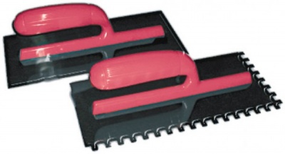 Гладилка 280х130мм стальная пл.руч.зуб 6х6мм 05137