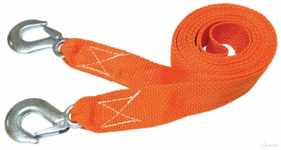 Трос буксировочный Буксир 7000кг 4м 2крюка (пакет) 58642