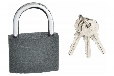 Замок навесной FALCO серый 50мм 673-014